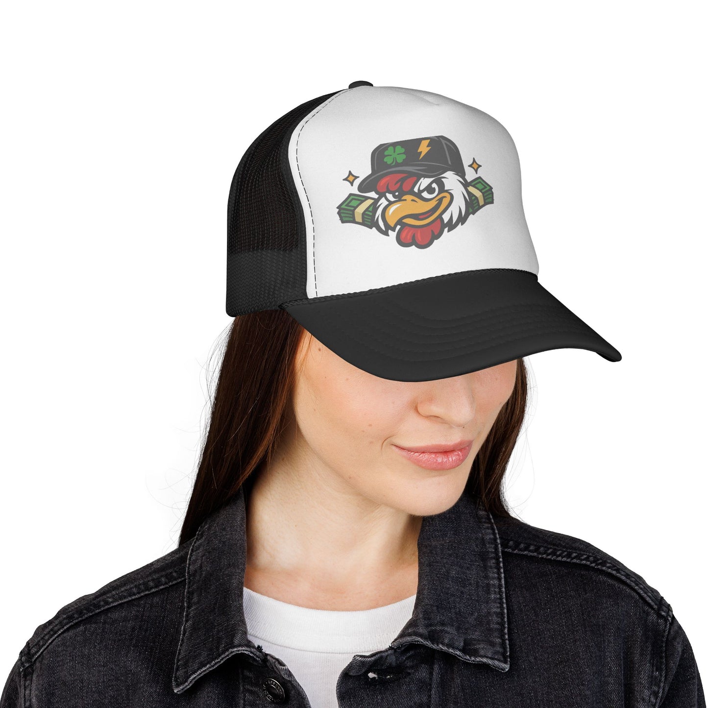 Lucky Jake Trucker Cap - Transparent Overlay
